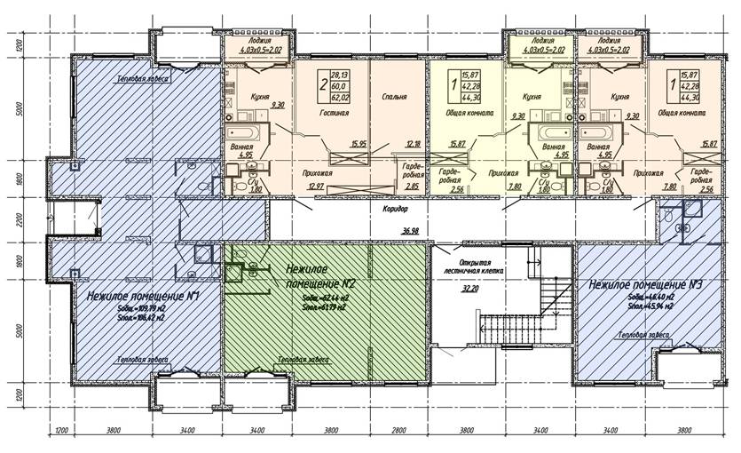 Plans ЖК «Италия»