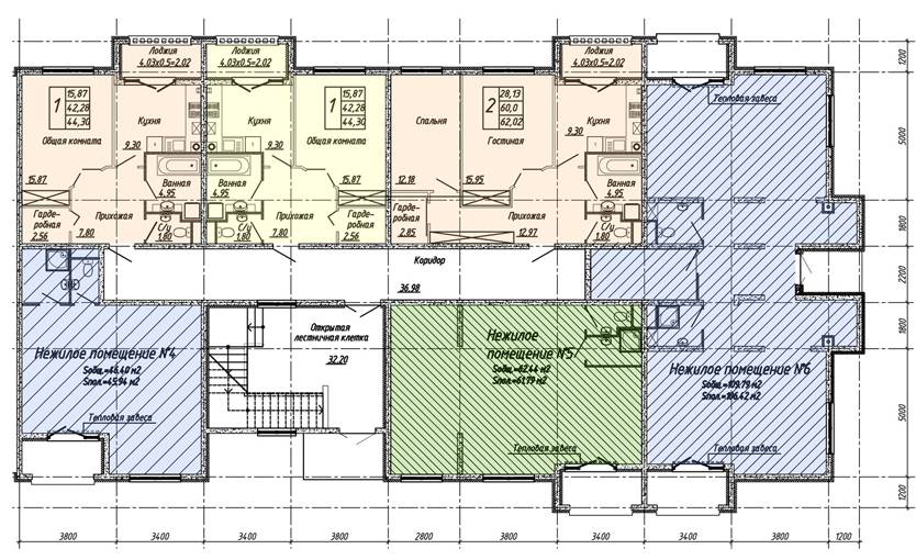Plans ЖК «Италия»
