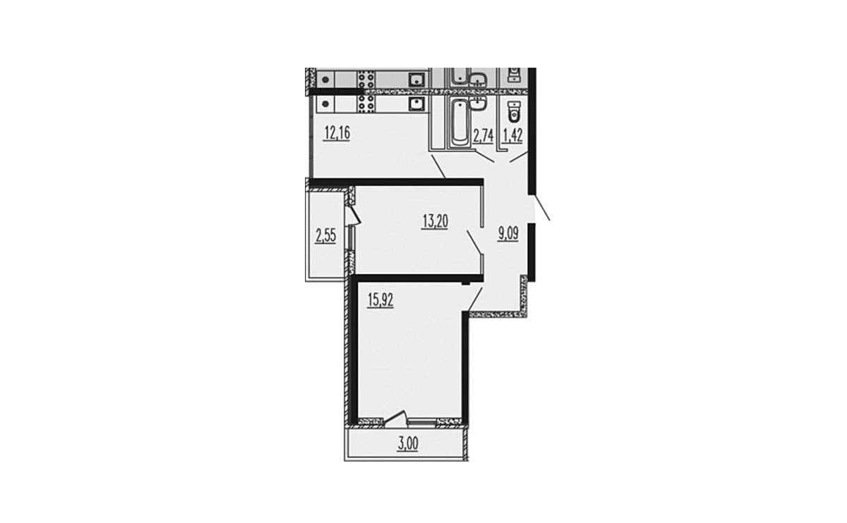 Plans ЖК «Рекорд»