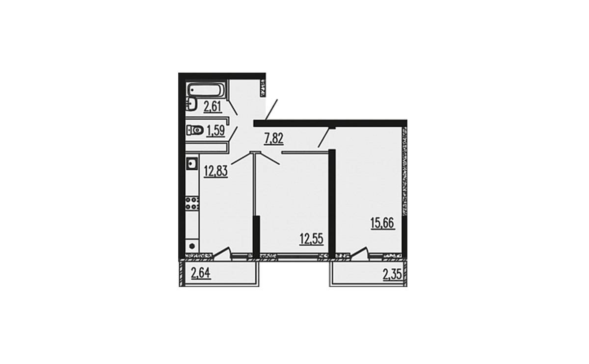 Plans ЖК «Рекорд»