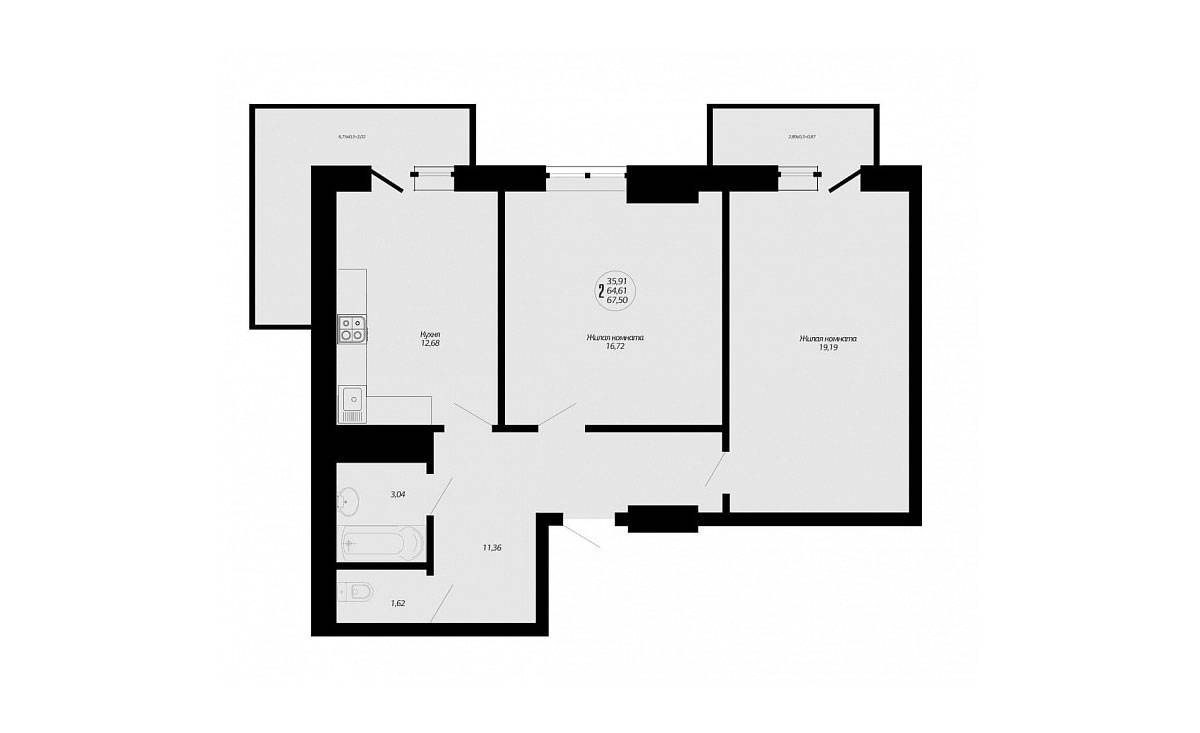 Plans ЖК «Дом на Школьной»