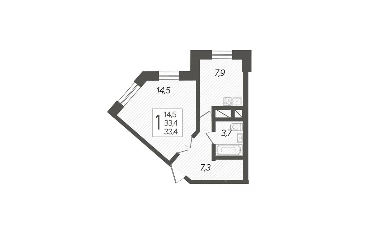 Plans ЖК «Зеленодар»