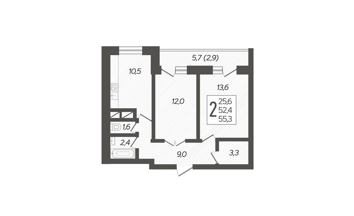 Plans ЖК «Зеленодар»